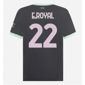 AC Milan Emerson Royal #22 Rezervni Dres 2024-25 Kratak Rukavima